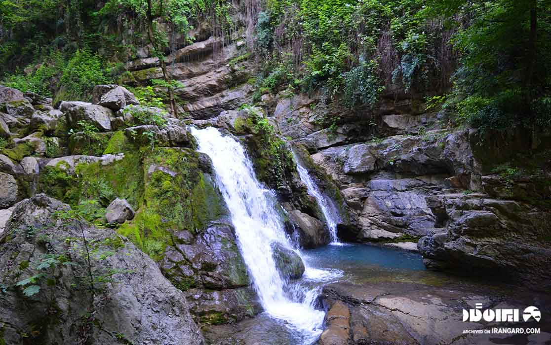 آبشار کبودوال علی آباد کتول